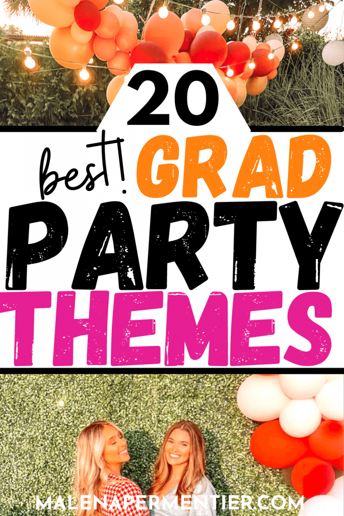 outdoor graduation party themes