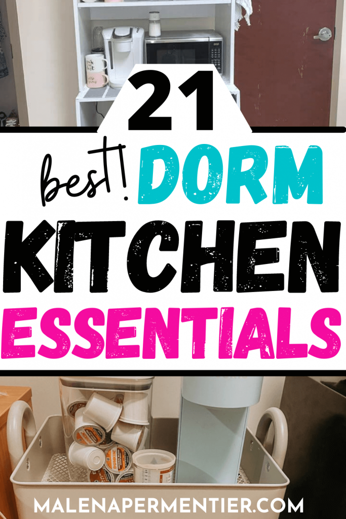 best dorm kitchen essentials