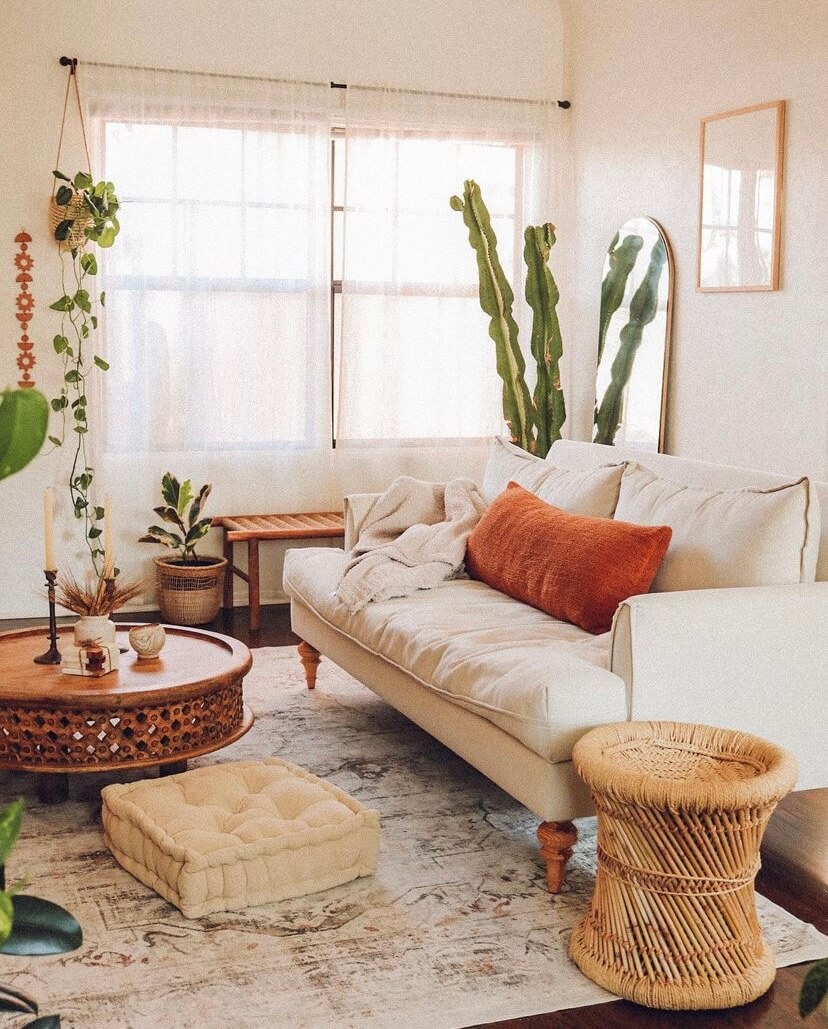 22 Modern Bohemian Living Rooms You'll Love (In 2025)