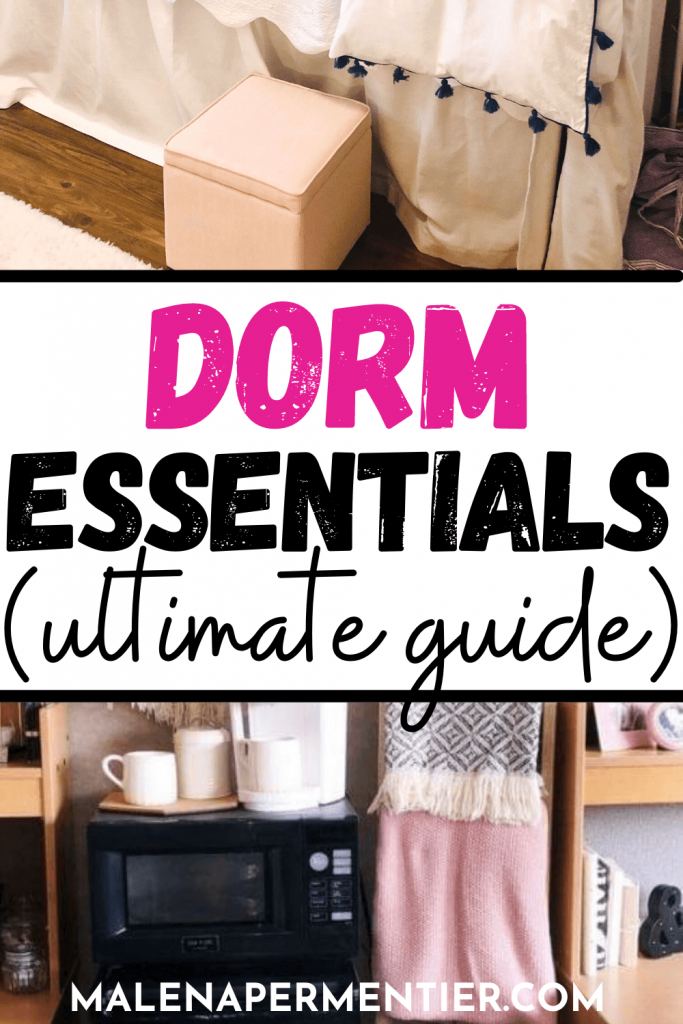 dorm essentials every college girl needs