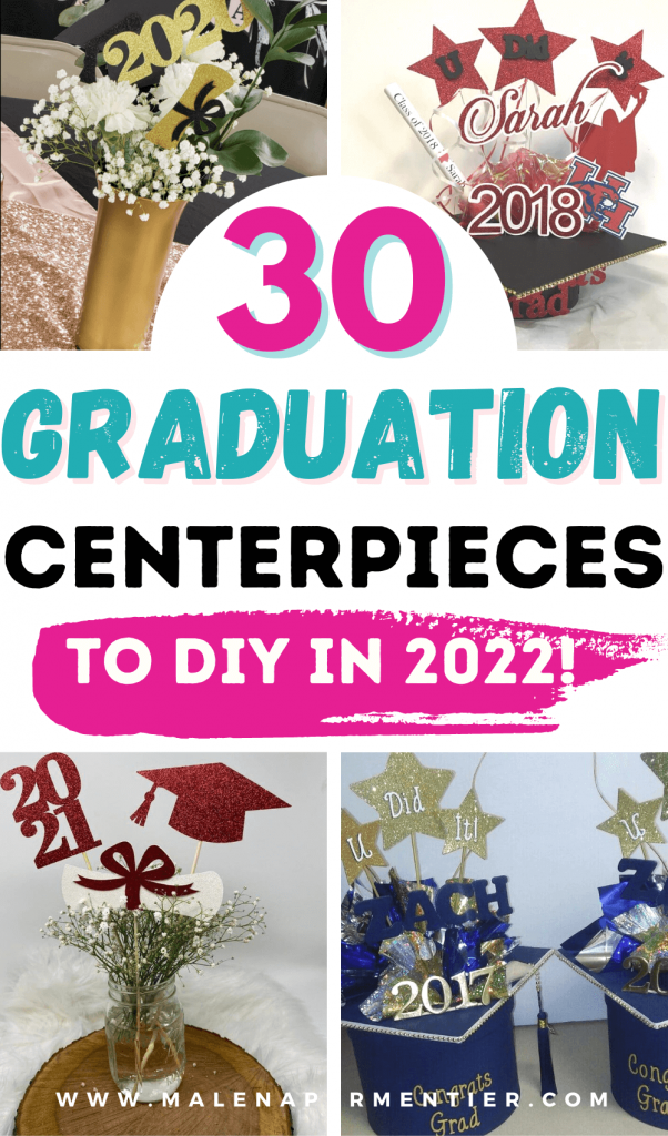 easy diy graduation centerpieces