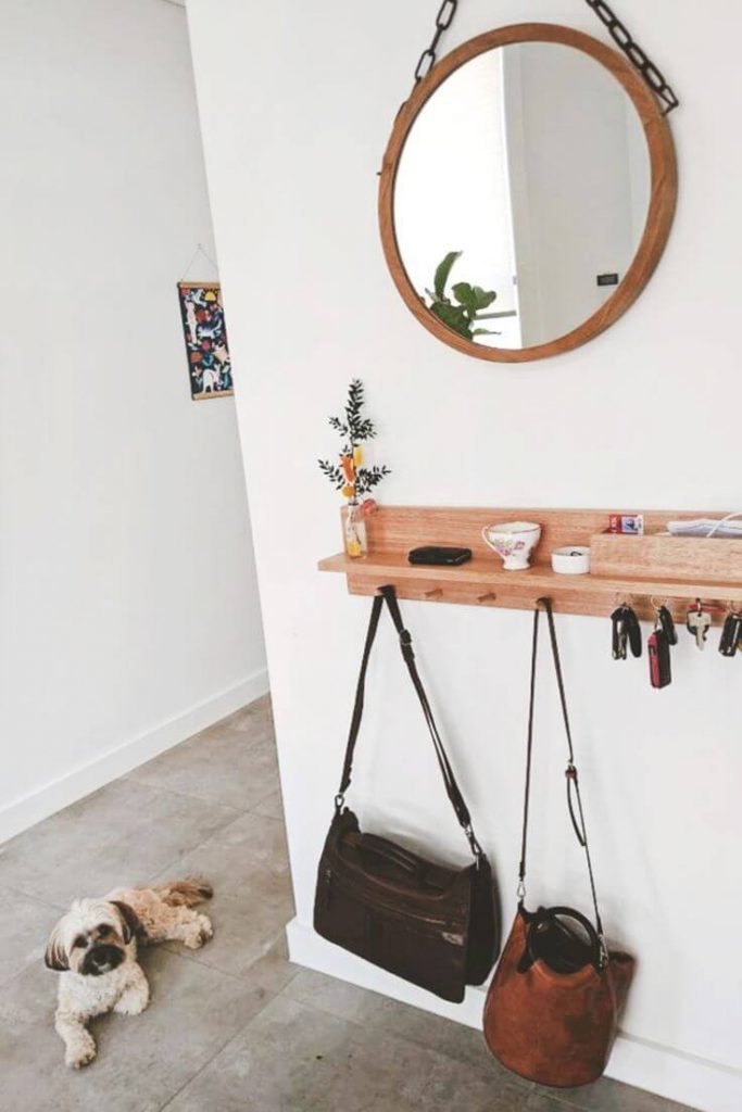 entryway shelf organizer