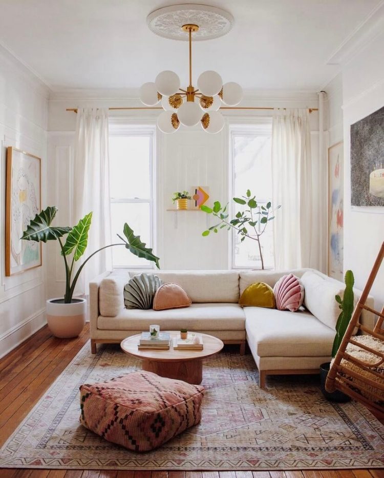 22 Modern Bohemian Living Rooms You'll Love (In 2023)