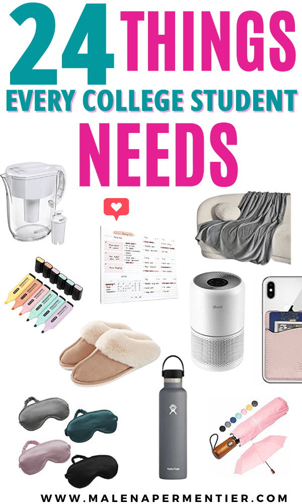 things every college girl needs