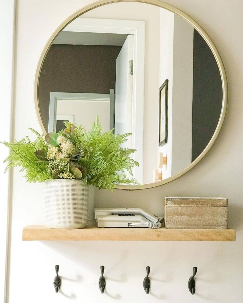 wall mounted entryway organizer