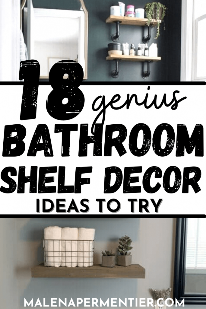 bathroom shelf ideas