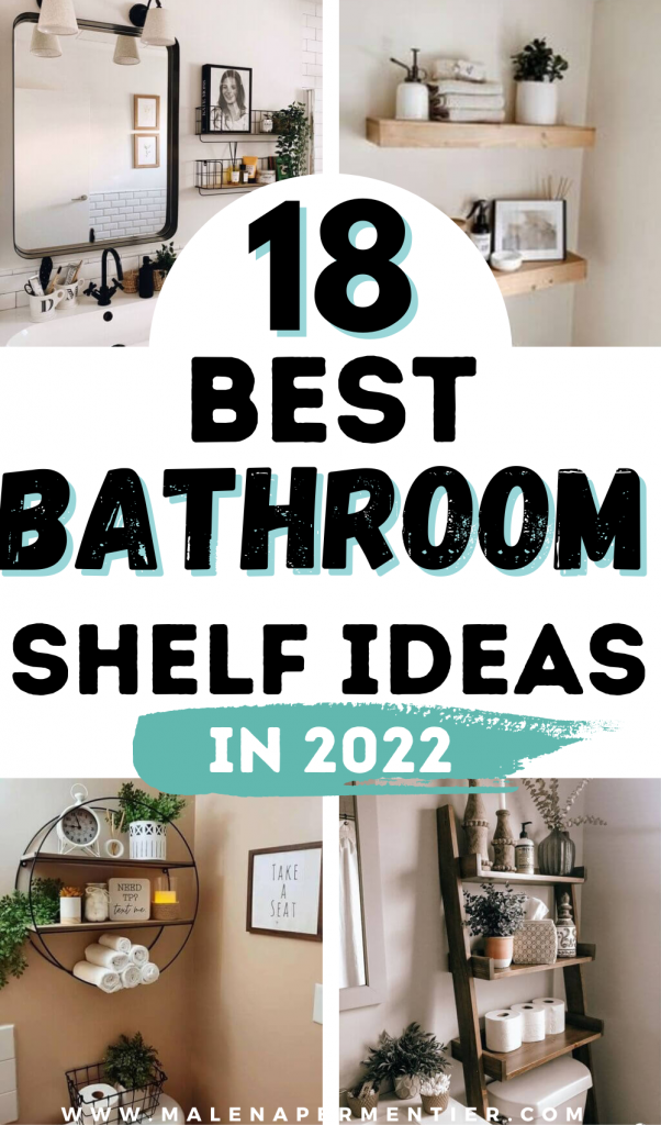 bathroom wall shelves ideas