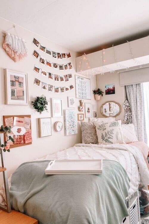 cozy boho dorm