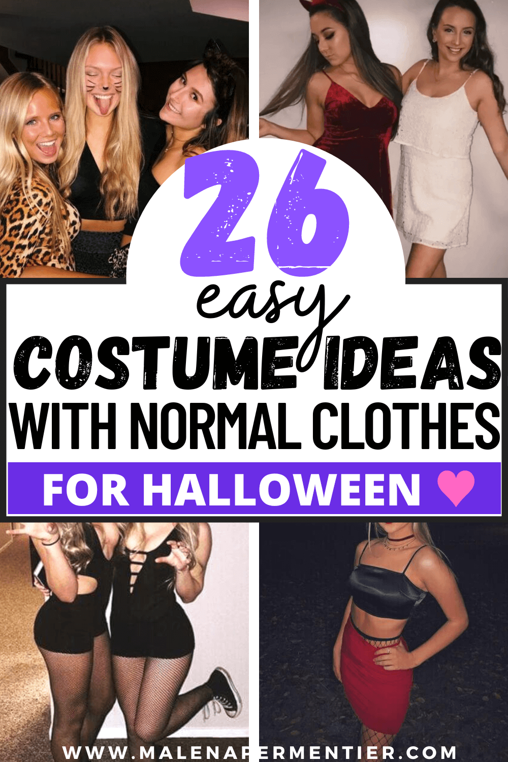 26 Easy Costumes With Normal Clothes To Wear For Halloween This Year