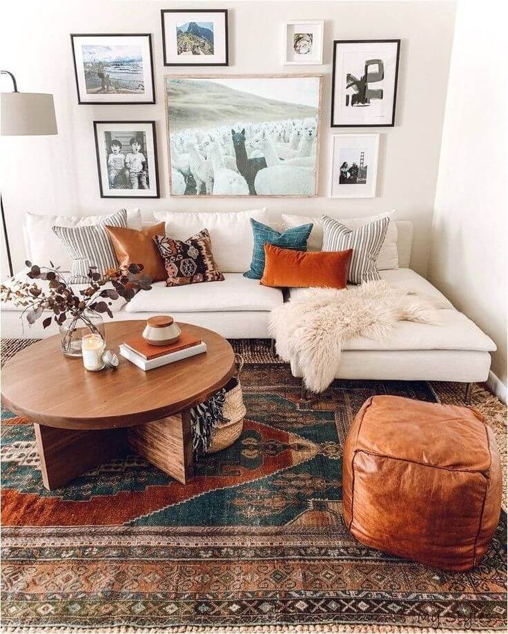 styling throw blanket on couch