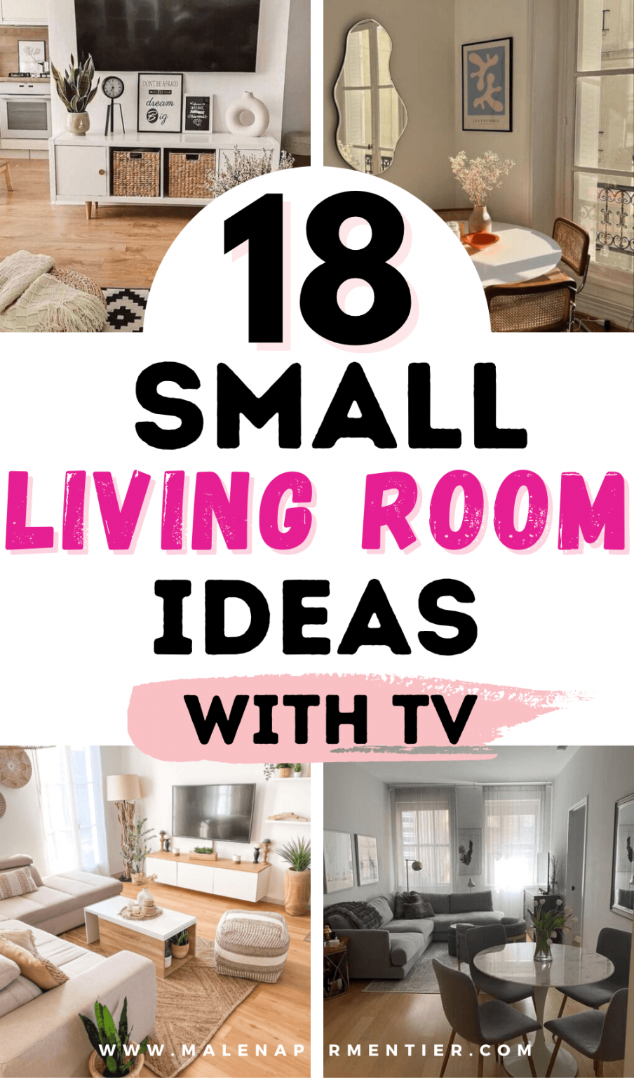 How To Style A Small Living Room With Tv