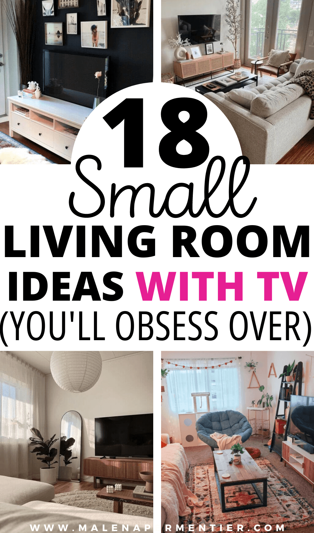18 Small Living Room Ideas with TV (Clever Layout Ideas To Copy)