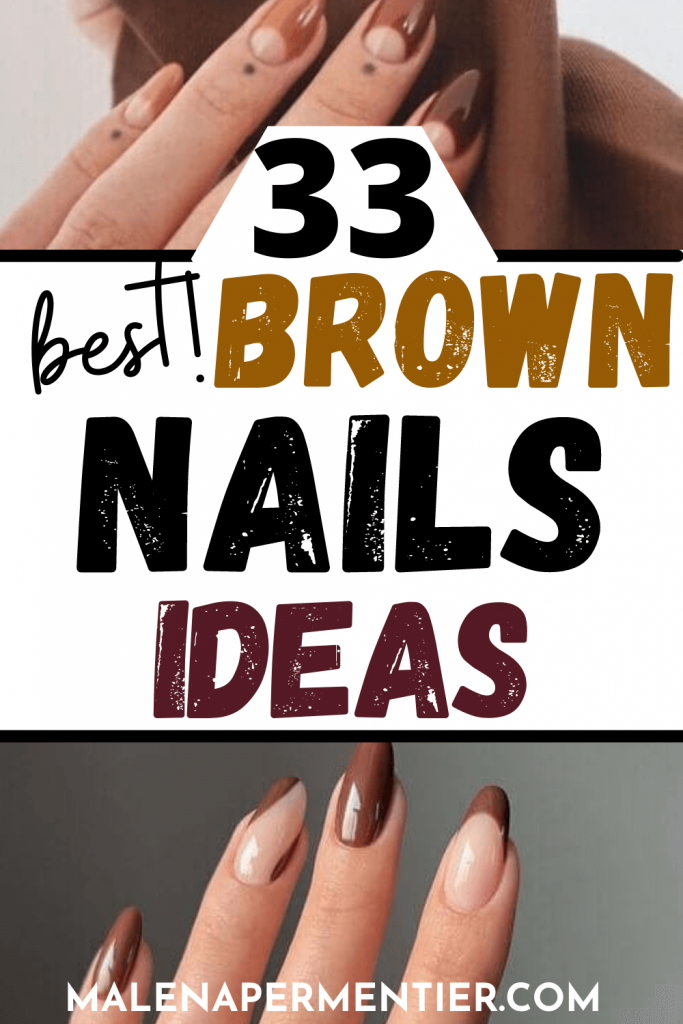 brown nail designs 2022