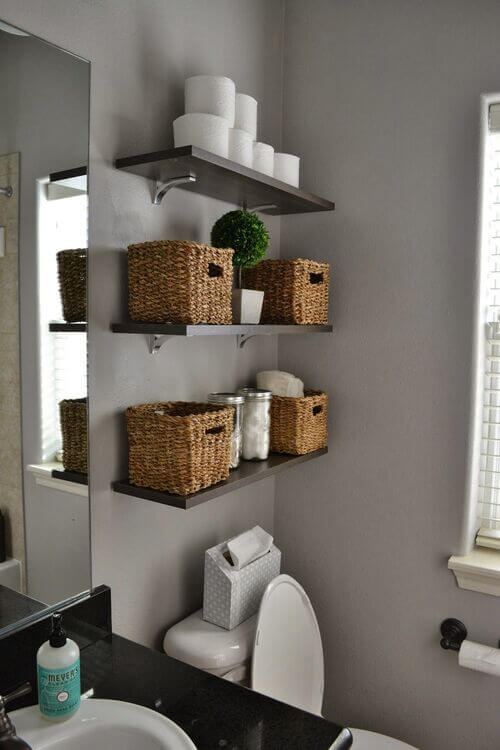 creative bathroom storage ideas