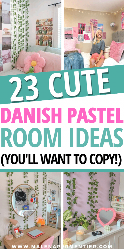 cute danish pastel decor