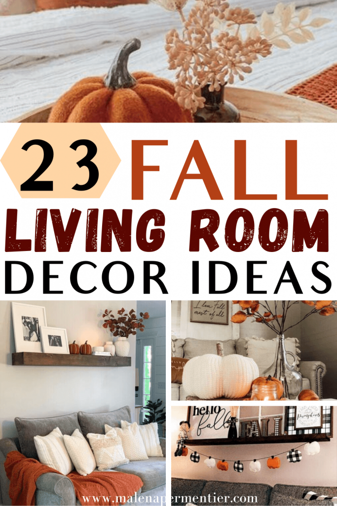 fall living room decor ideas