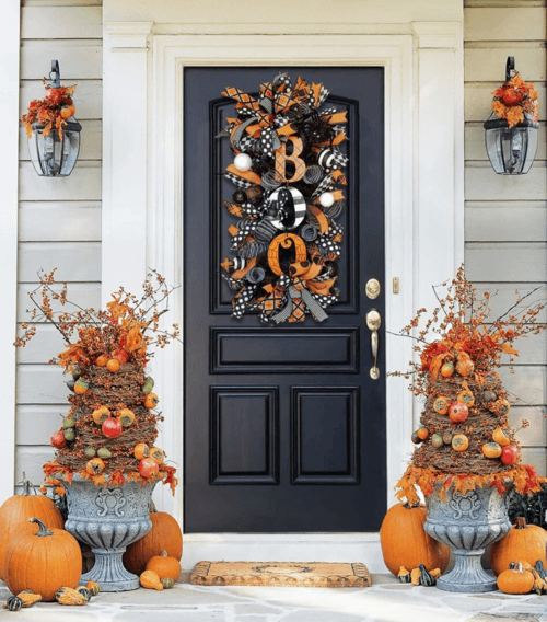 front yard diy outdoor halloween decorations