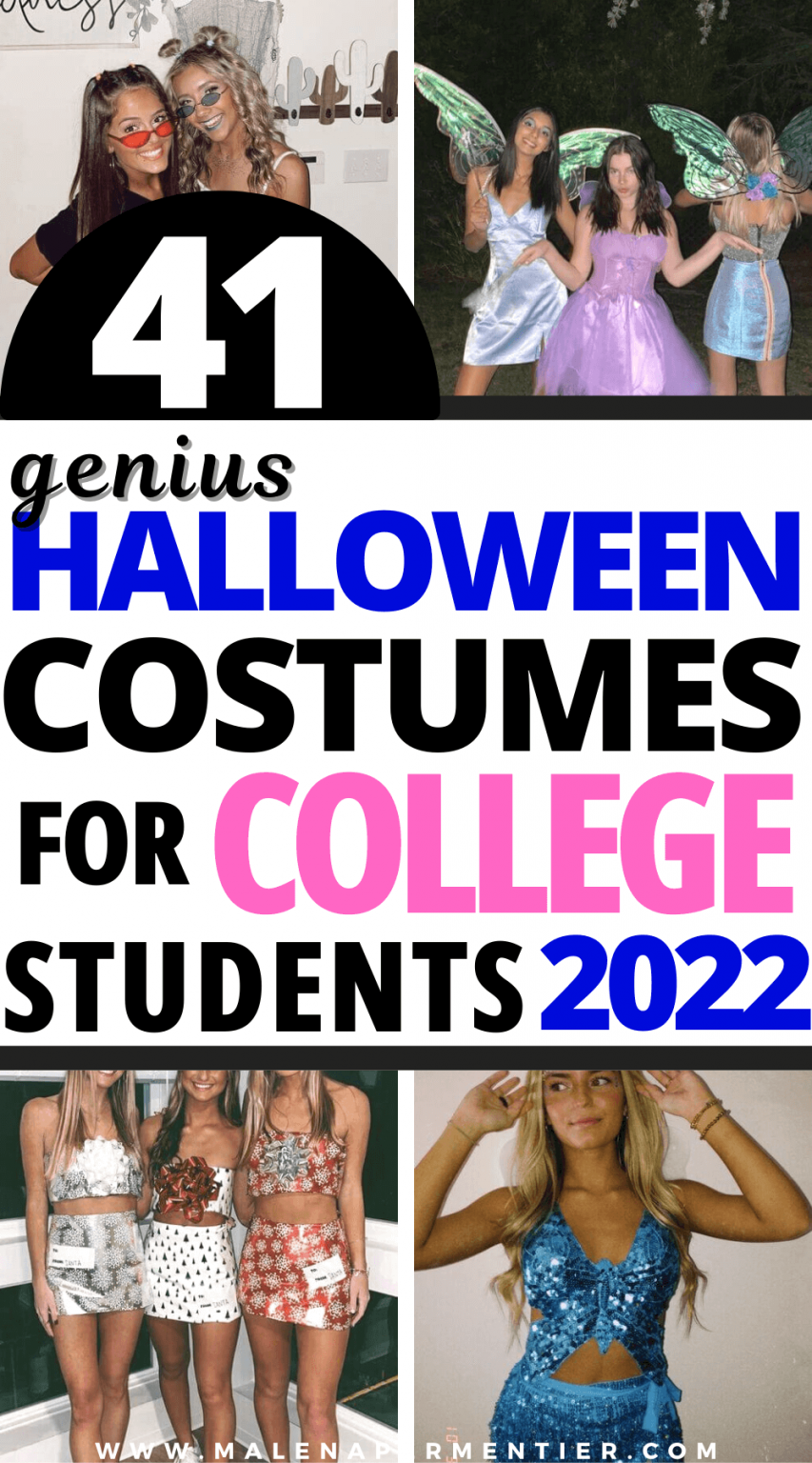41 Best Halloween Costumes For College Students (Girls, Groups, Guys