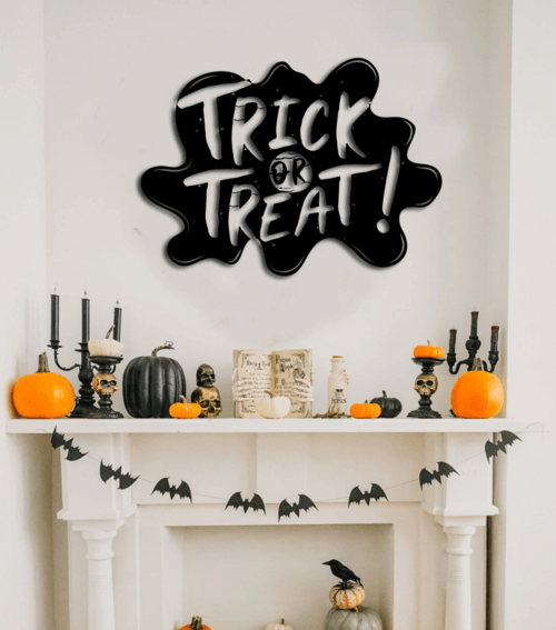 halloween living room decor