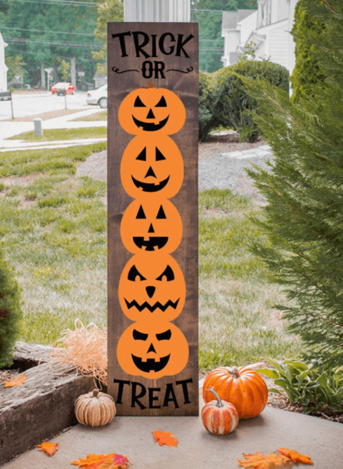 halloween sign outdoor