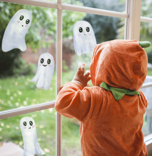 halloween window ideas