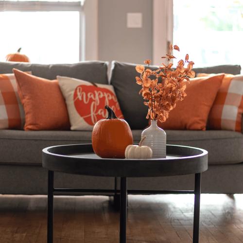 inexpensive fall decorating ideas for living room