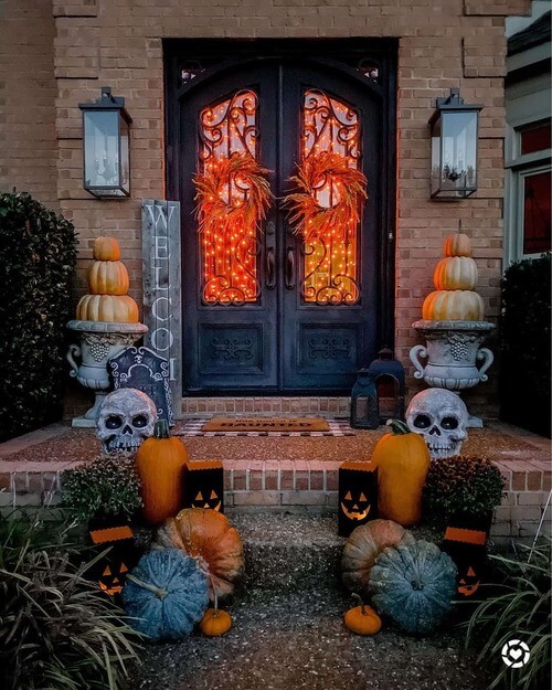 outdoor halloween decorating ideas