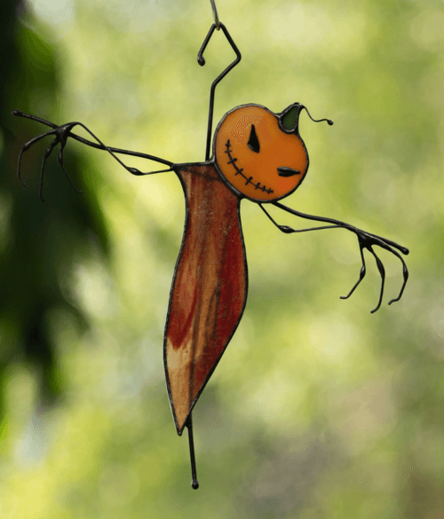 scary pumpkin decor for halloween