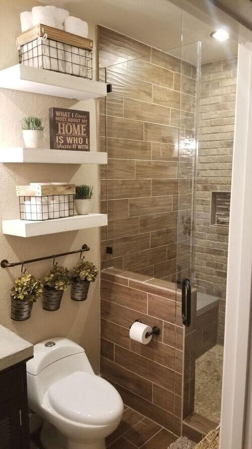 shelves bathroom storage ideas