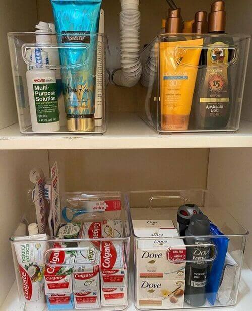 skincare organization ideas