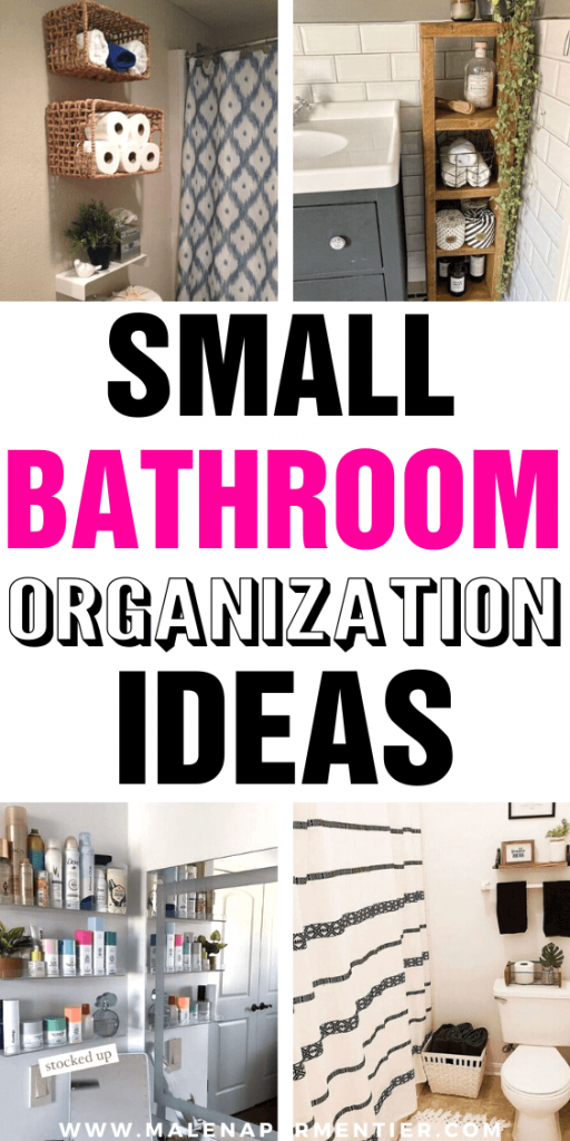 small bathroom organization ideas