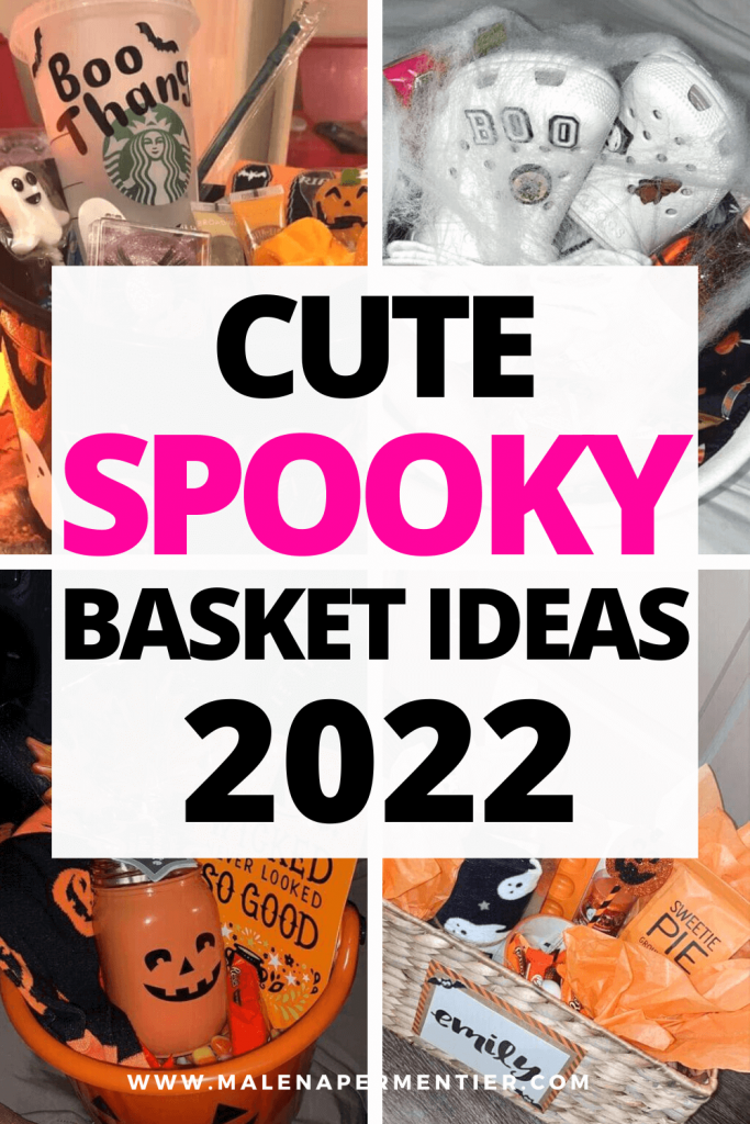 cute spooky basket ideas