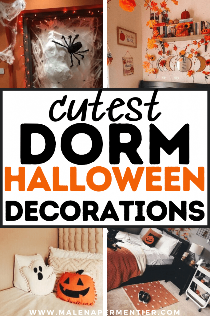 dorm halloween door decorations