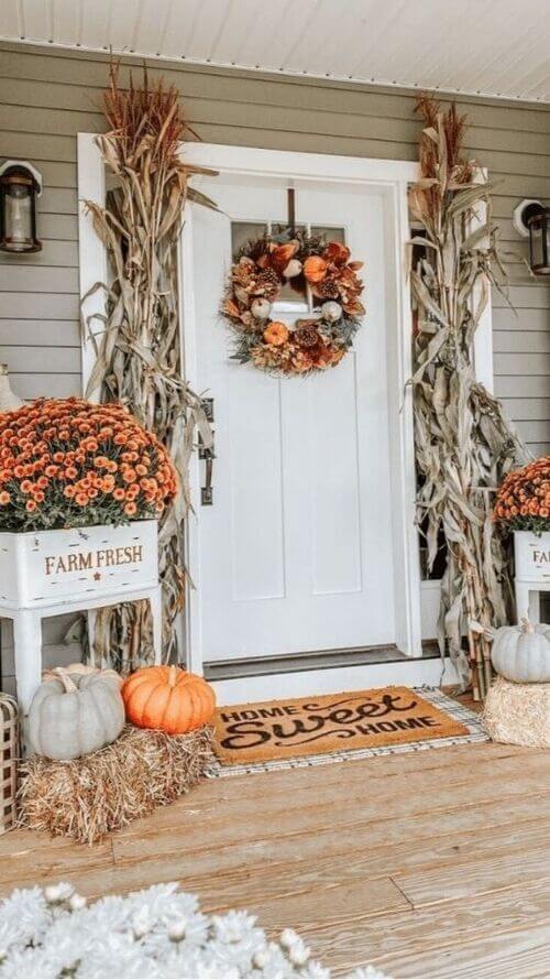 fall door decor