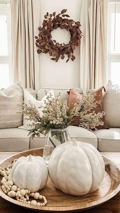 modern fall decor