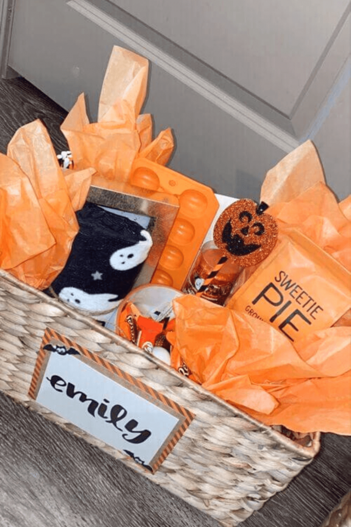 22 Spooky Basket Ideas For Your Boo (That They Will Love!)