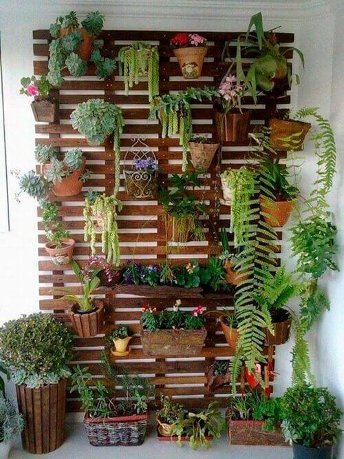 privacy ideas for balcony with plants