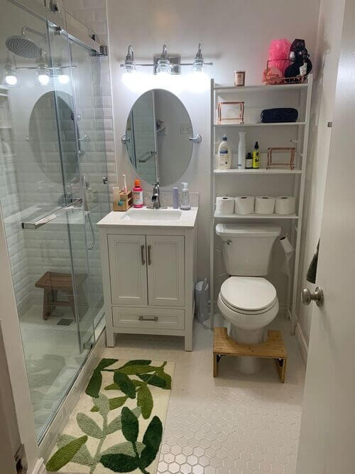 studio apartment bathroom ideas