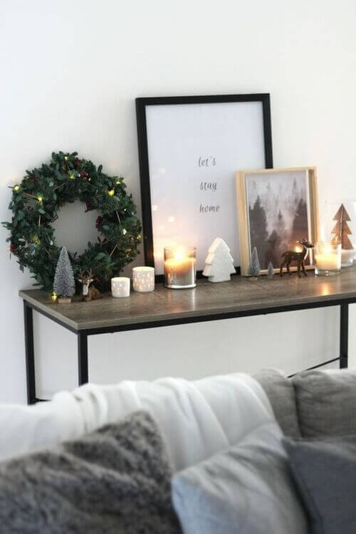 apartment how to decorate a small living room for christmas