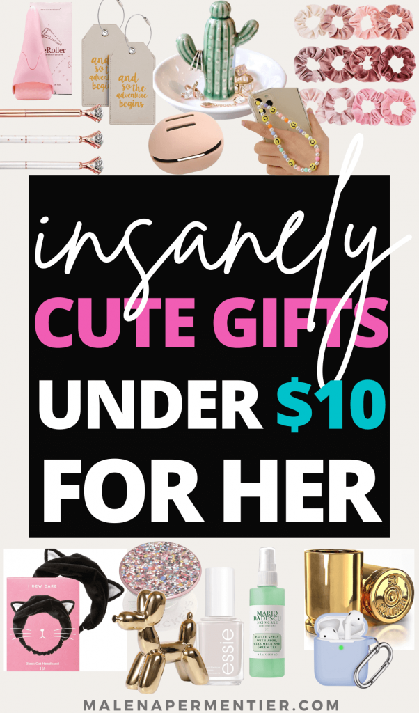 cute gifts under $10 for her