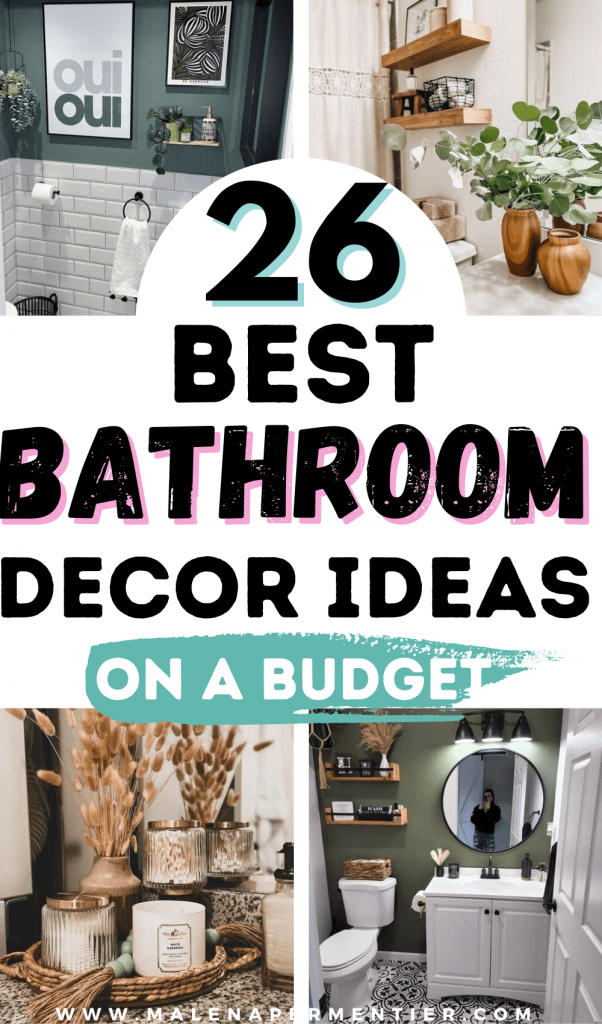 decorating ideas for bathrooms