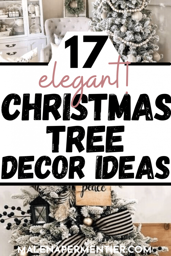 elegant christmas tree decor ideas