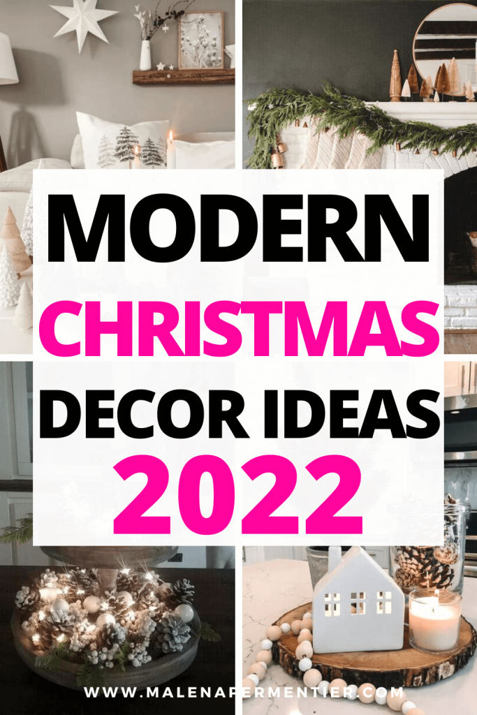 modern christmas decor ideas 2022