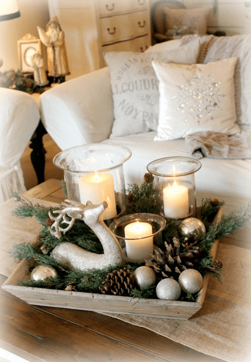 modern christmas decorating ideas for living room