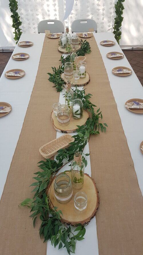 simple christmas table decorations