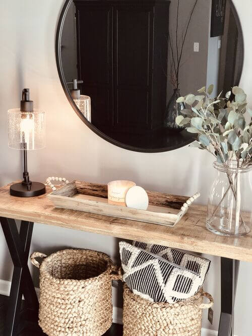 Hallway table ideas