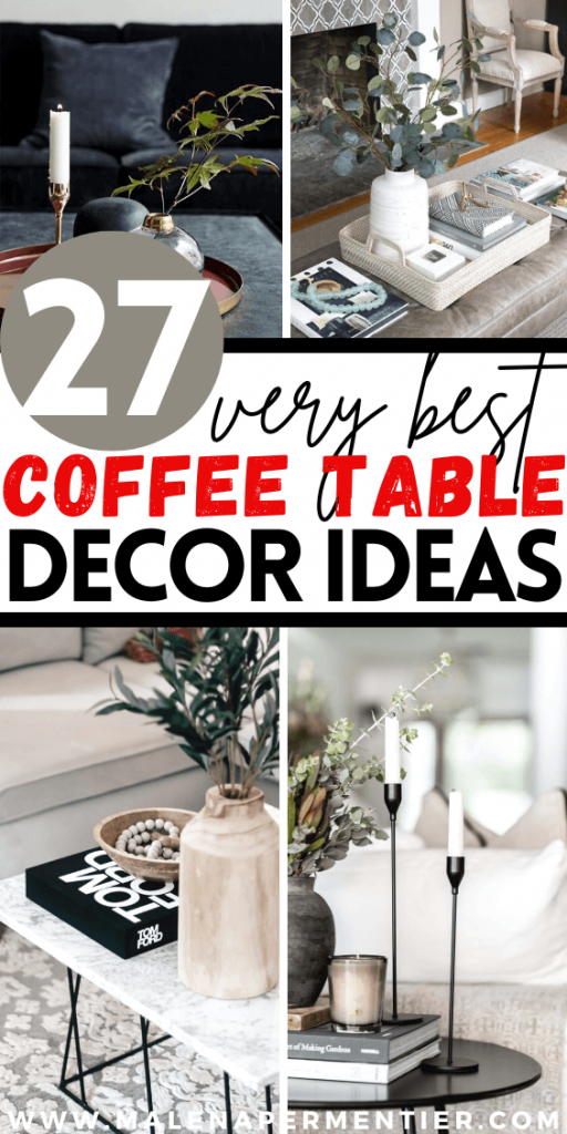 coffee table decor ideas