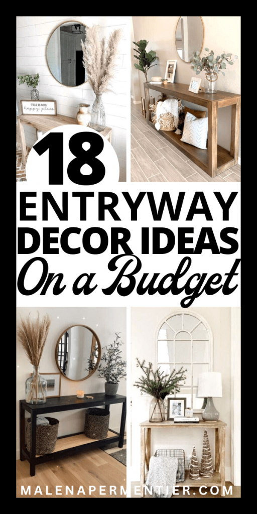 decorating ideas for entry table