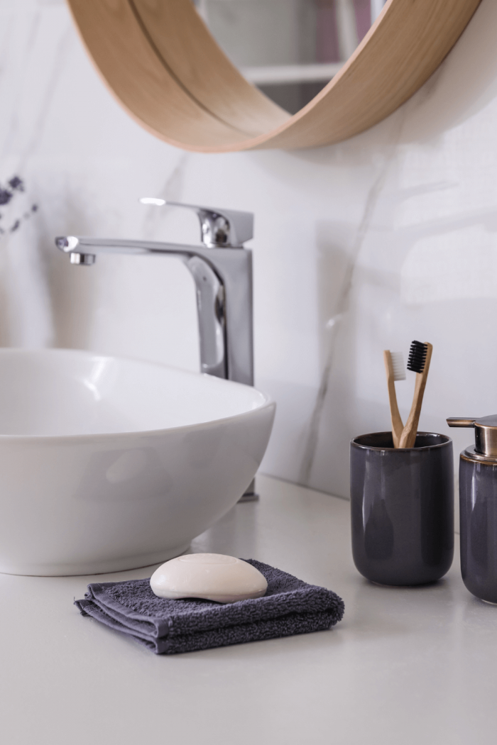 14 Creative Bathroom Countertop Accessories Ideas (That Are Budget-Friendly)