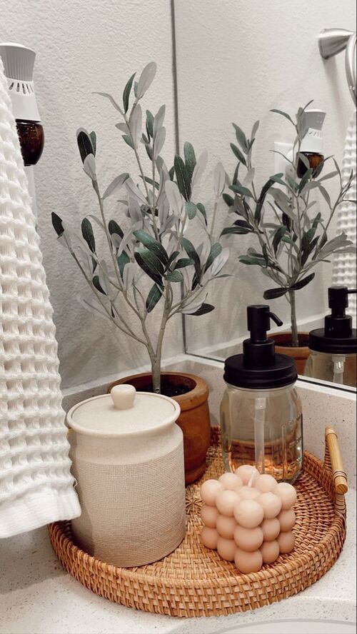 bathroom countertop accessories ideas